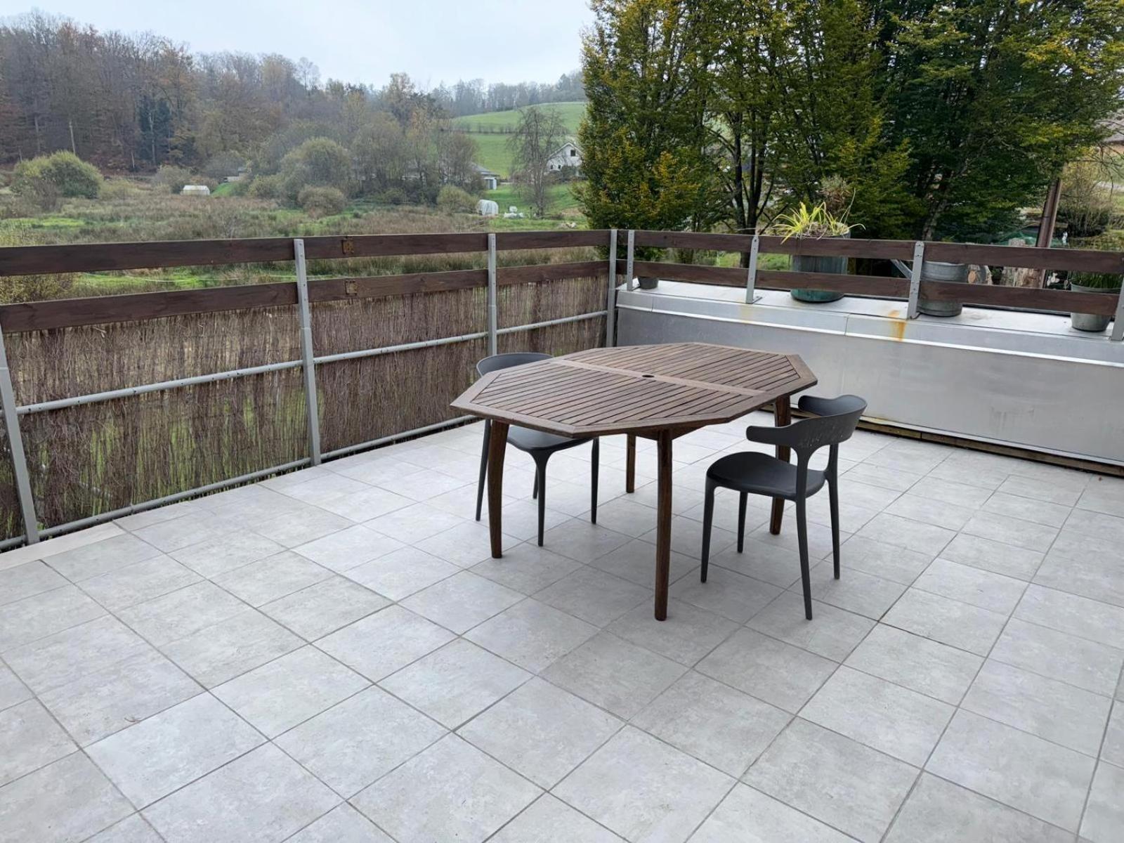 L'Echappee Belle A L'Etang D'Anty -Appartement Saint-Nabord Rum bild